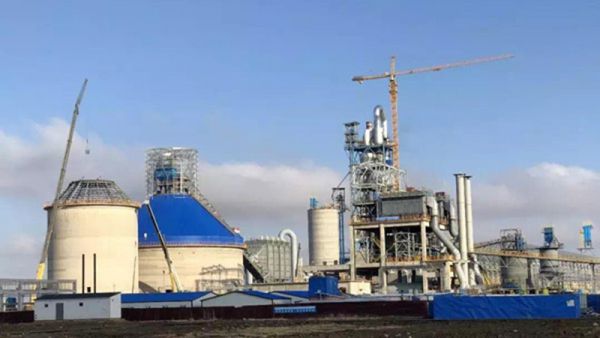 Cement production line with an output of 2500 t/d in Syrymbet, Kazakhstan