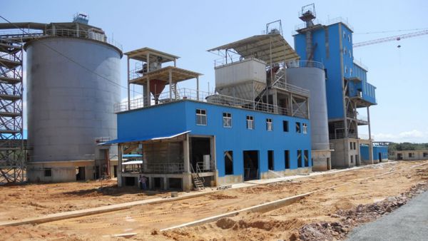 Contract cement project with output of 1000 t/d in Nigeria in 2015