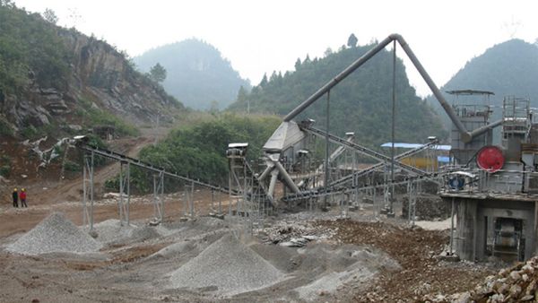 Aggregate crushing plant with output of 200+900 tons/h for Chongqing Zhengyang New Material Co. Ltd
