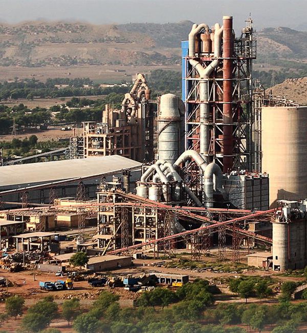 Cement production line with an output of 7800 t/d for Kohat in Pakistan