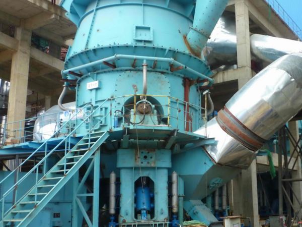 5000t/d grinding mill production line——LRM38.4 vertical mill with dual system